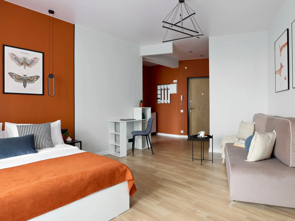 Квартира RoomyRoom Рыжий Фрукт у Метро Пионерская