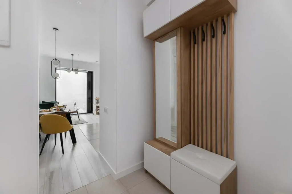 Апартаменты SMART LOFTS | Terrace | Вид с 45 этажа | 2 спальни | В 1 мин. от метро