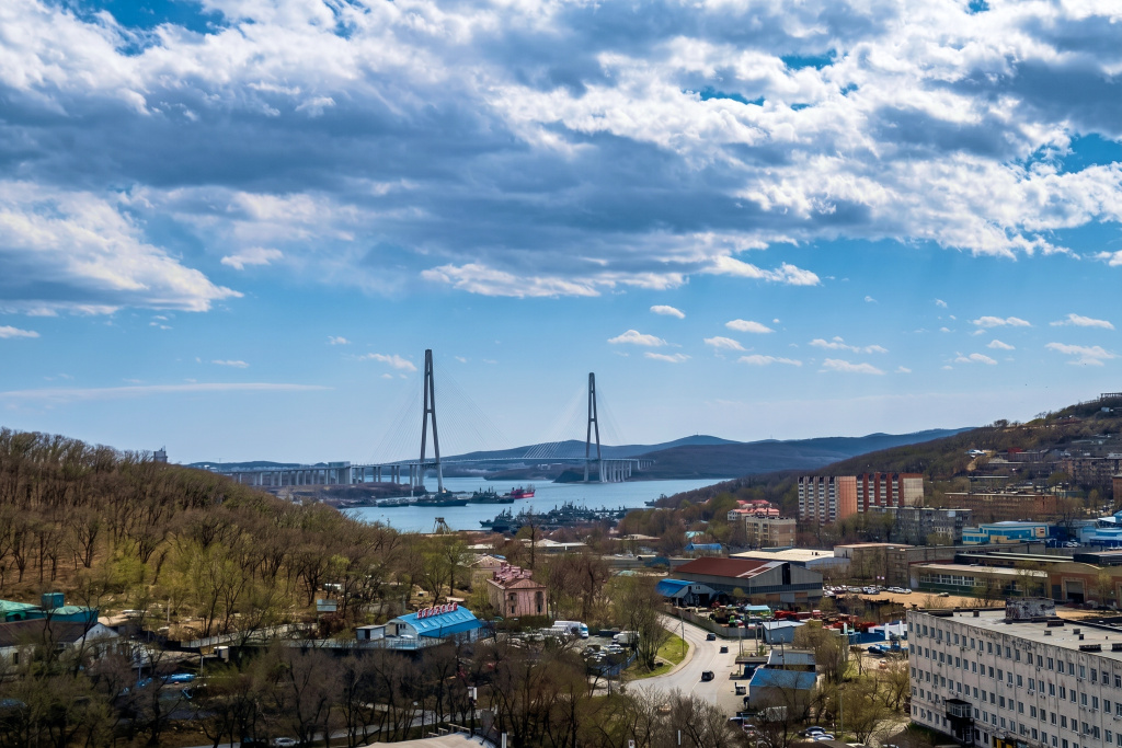 Квартира Солнечная квартира с видом на Золотой мост