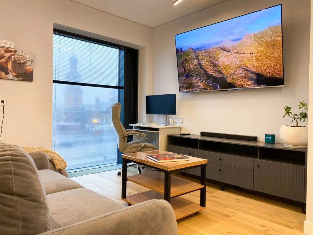 Квартира KatrinRent Business Family Suite с Панорамными Окнами