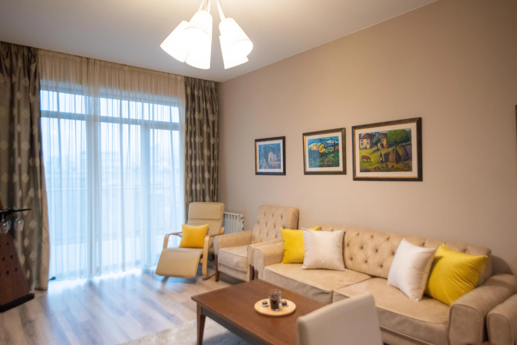 Apartments for Families in a Complex with a Children's Playground