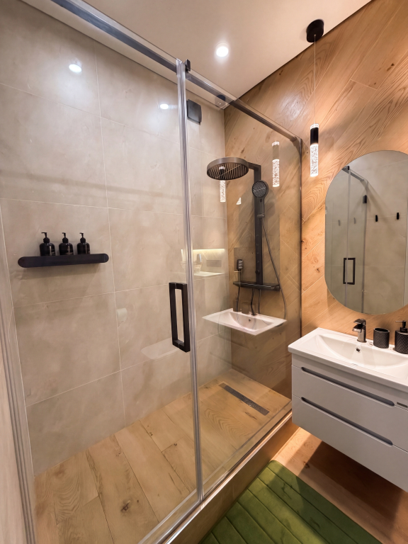 Квартира Уютная квартира с душевой системой SPA Premium