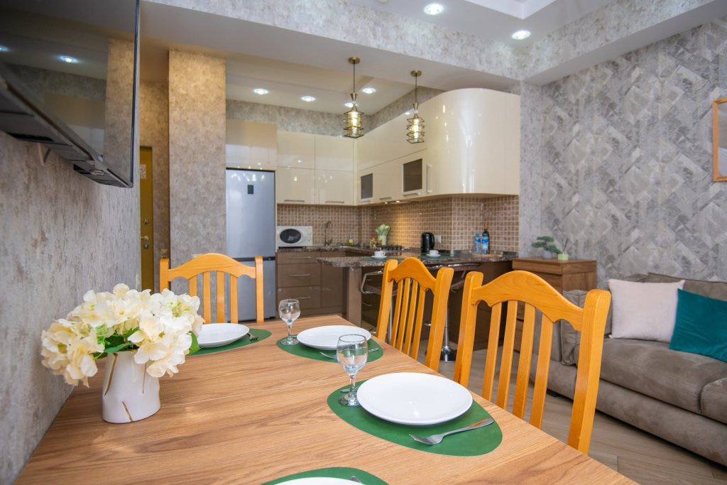 Apartments in Vake with a Beautiful View of the City