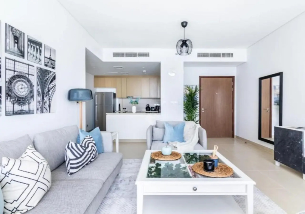 Апартаменты Luxury 2BR at 5242 Emaar Dubai Ain & Palm Views