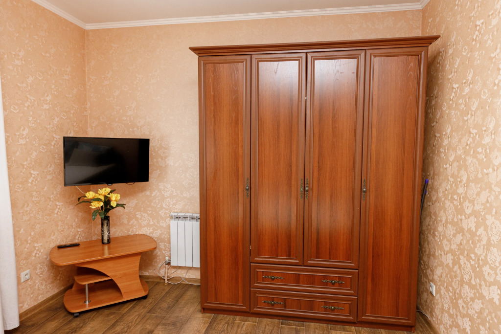 Квартира однокомнатная 45 м² 2 кровати