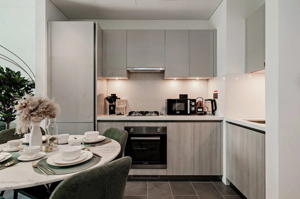 Апартаменты Вдохновляющие 1BR в Sobha Hartland