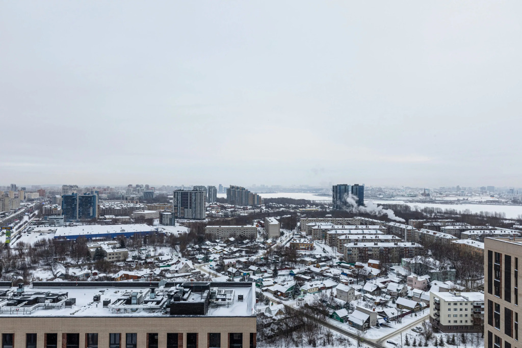 Квартира с Видом на Волгу в Казани