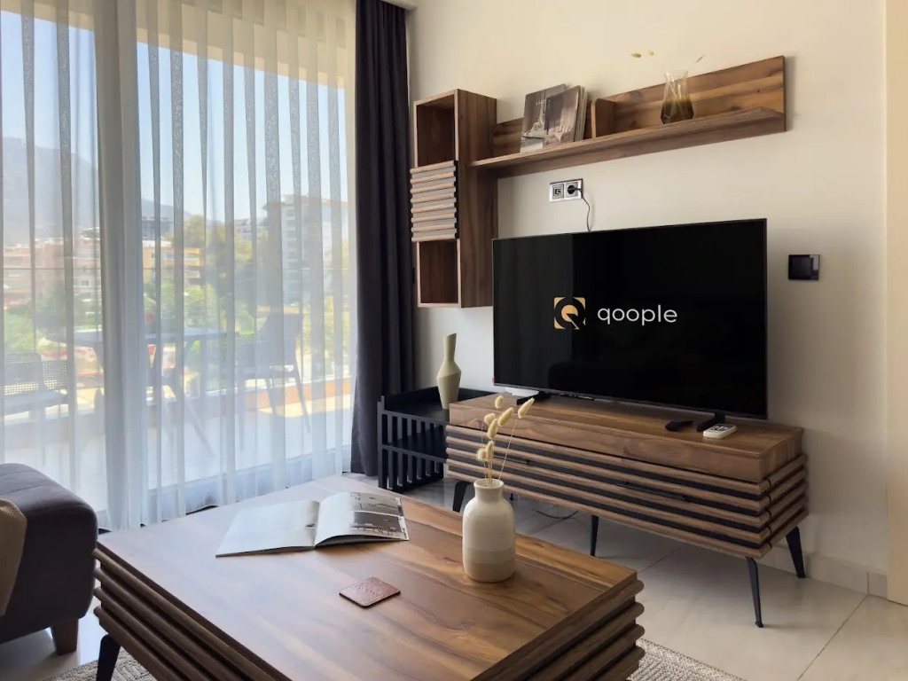 Апартаменты 1+1 Qoople Cebeci Towers C-10 с видом на горы