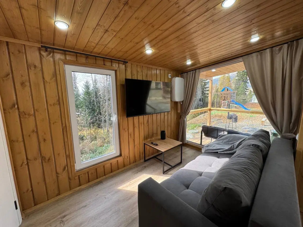 Частный дом Сибирь House 3х комн. дом с панорамными окнами  возле сектора А и Б
