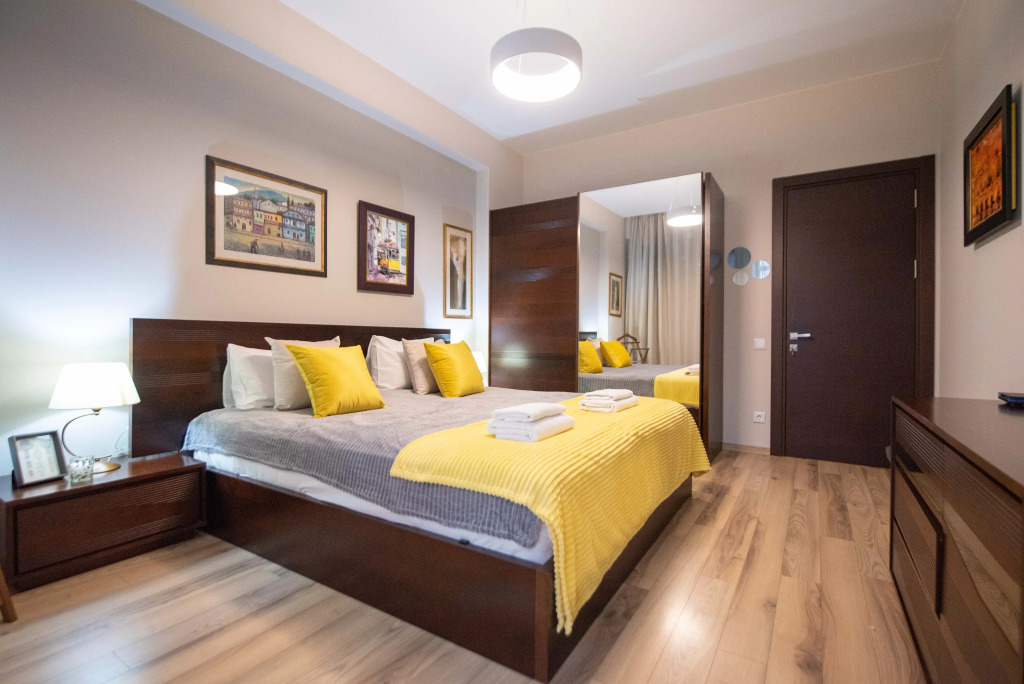Apartments for Families in a Complex with a Children's Playground