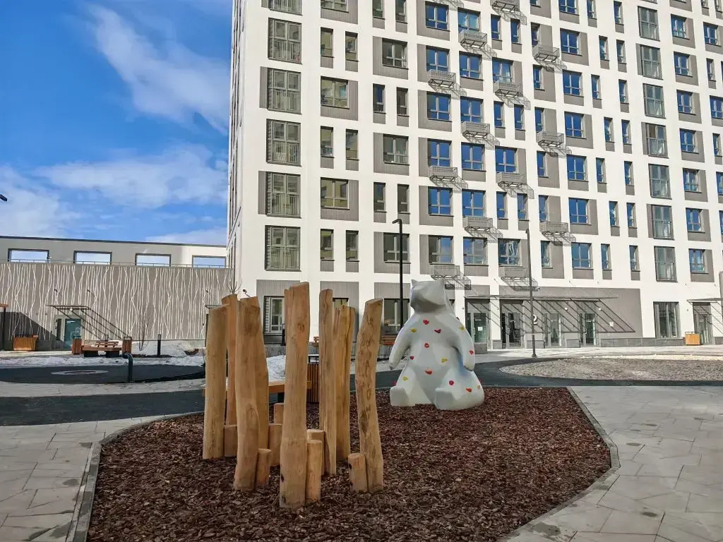 Квартира Атмосферная квартира в новом доме в ЖК Новый парковый
