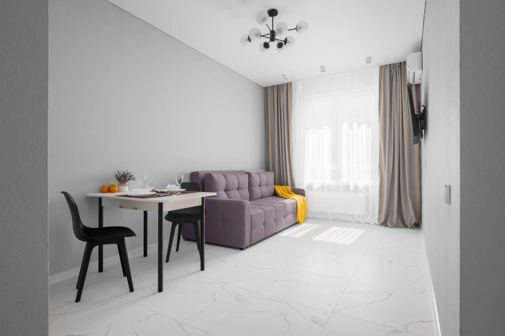 Квартира GoodTimeApartments с видом на реку Кубань
