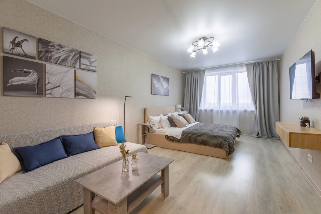 Апартаменты RentPlaza c шикарным видом на город