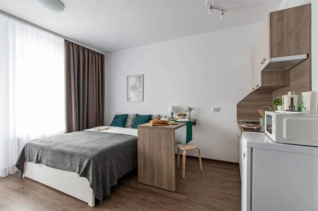 Апартаменты Beige apartment в 10 мин от метро Старая Деревня