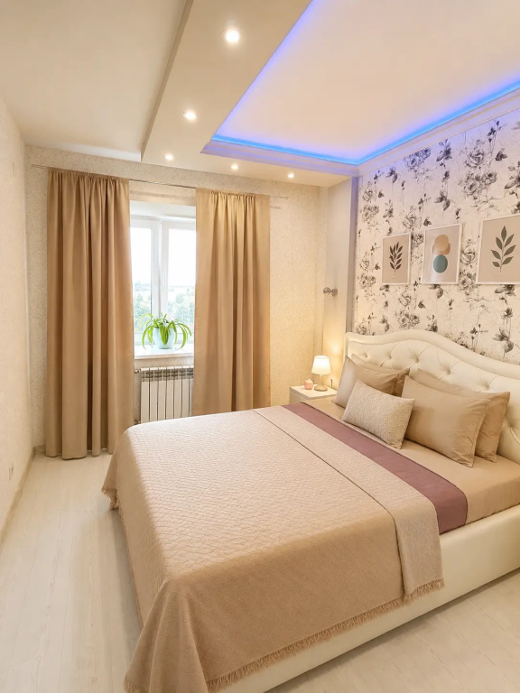 Квартира Просторная 3 Комнатная 80 м² с Двумя Санузлами и Видовой Лоджией