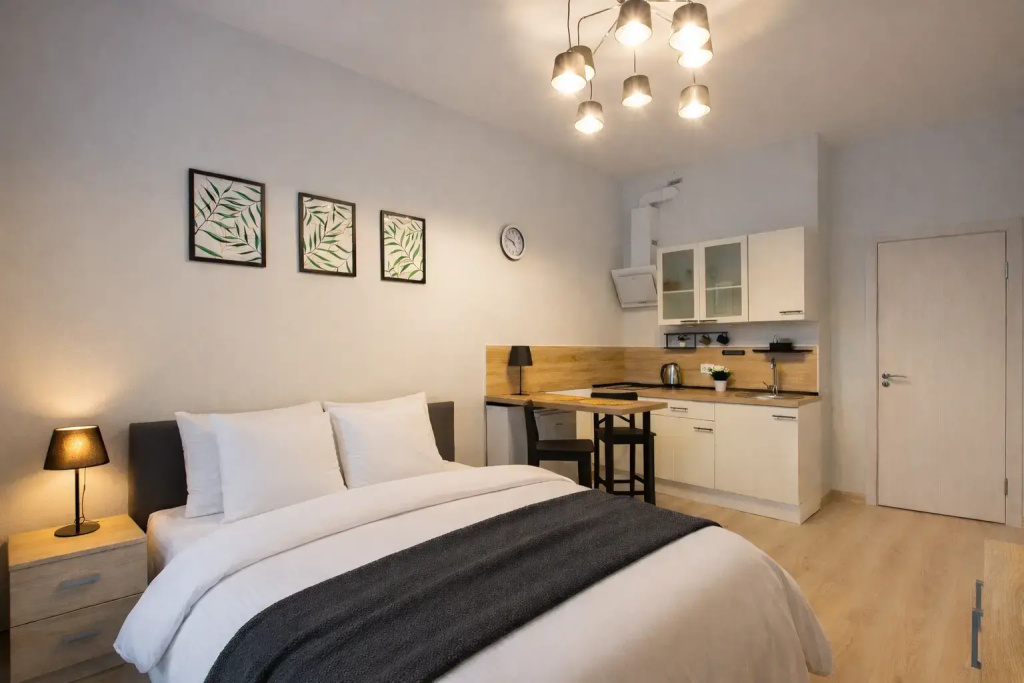Апартаменты Студия Natalie Apartments Пулковское шоссе 14с6
