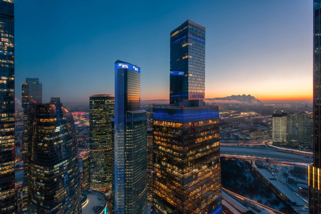 Апартаменты Sky City Moscow Редкий апартамент с уникальным видом на 58 этаже! Дизайнерский ремонт!