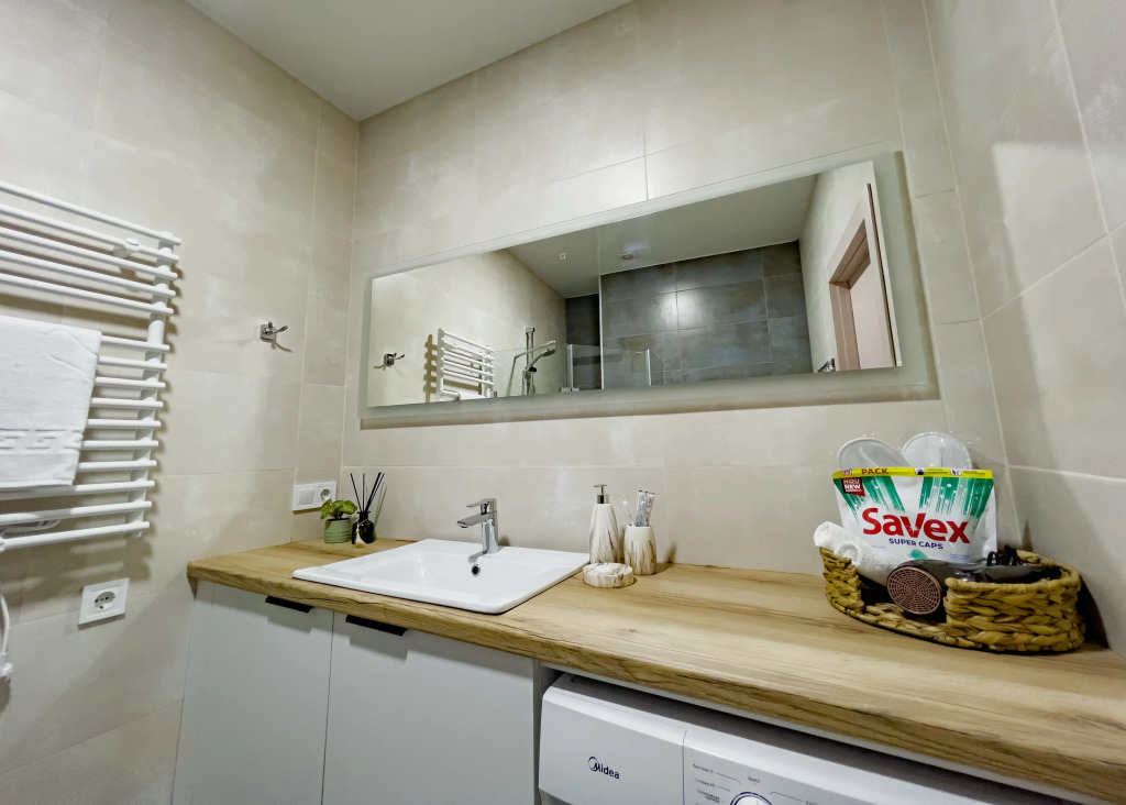 Апартаменты in the White Sails Complex with a Swimming Pool and Sea View