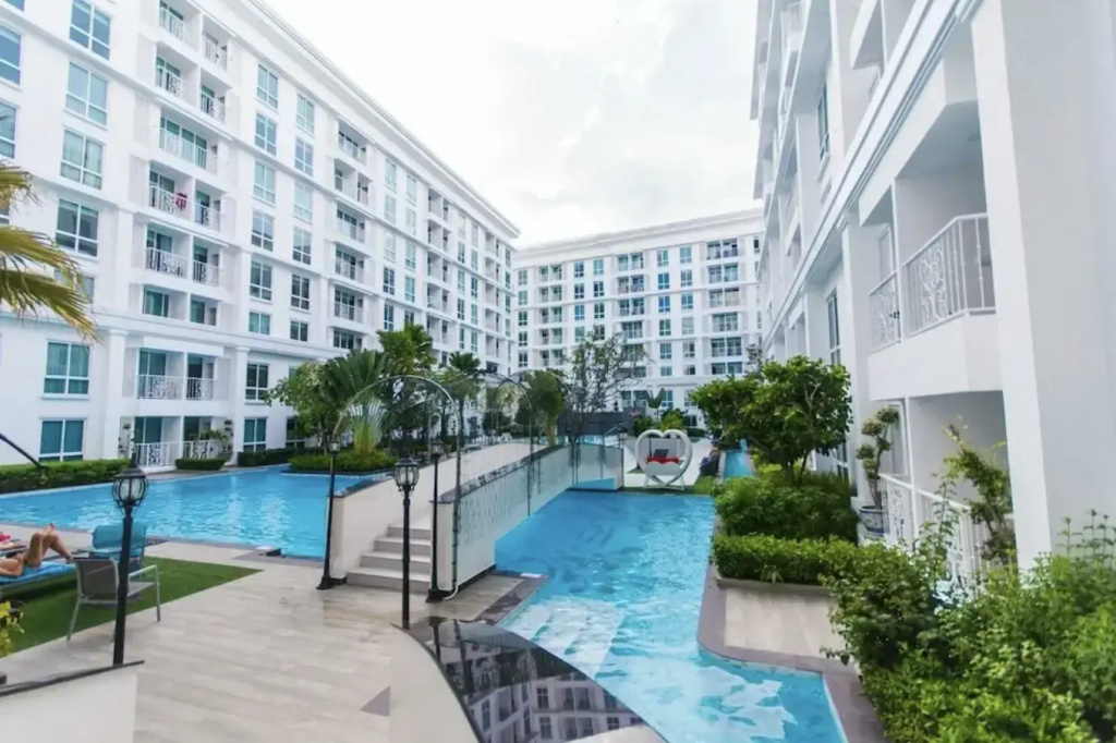 Апартаменты Orient Resort & Spa Jomtien A216 in a private resort near the sea