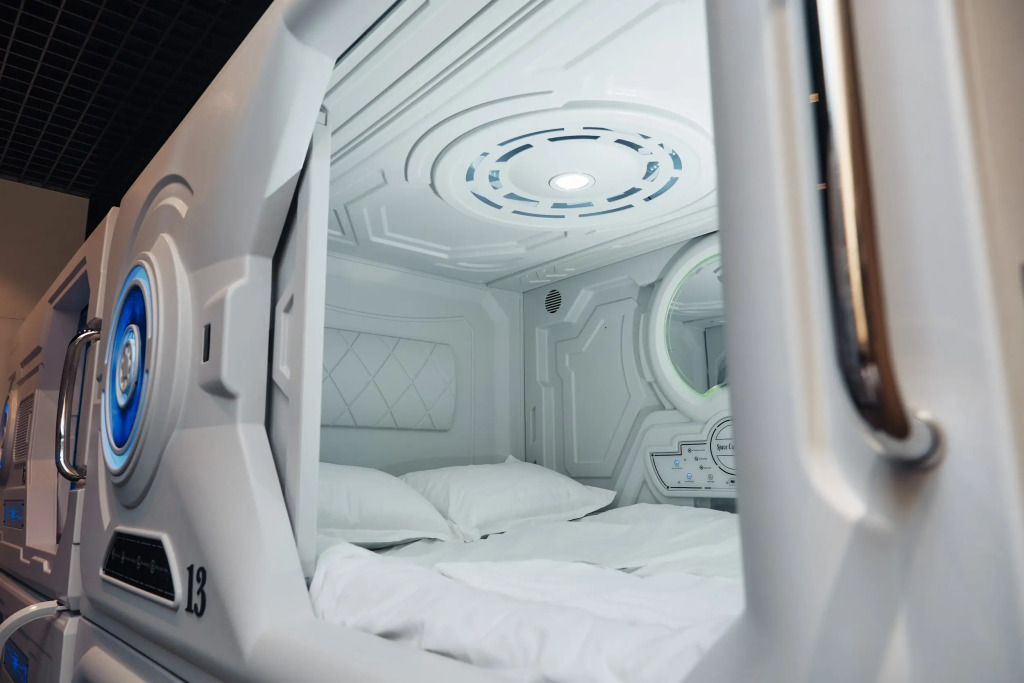 Мини-отель Qonoq Capsule Hotel at Samarkand Railway Station