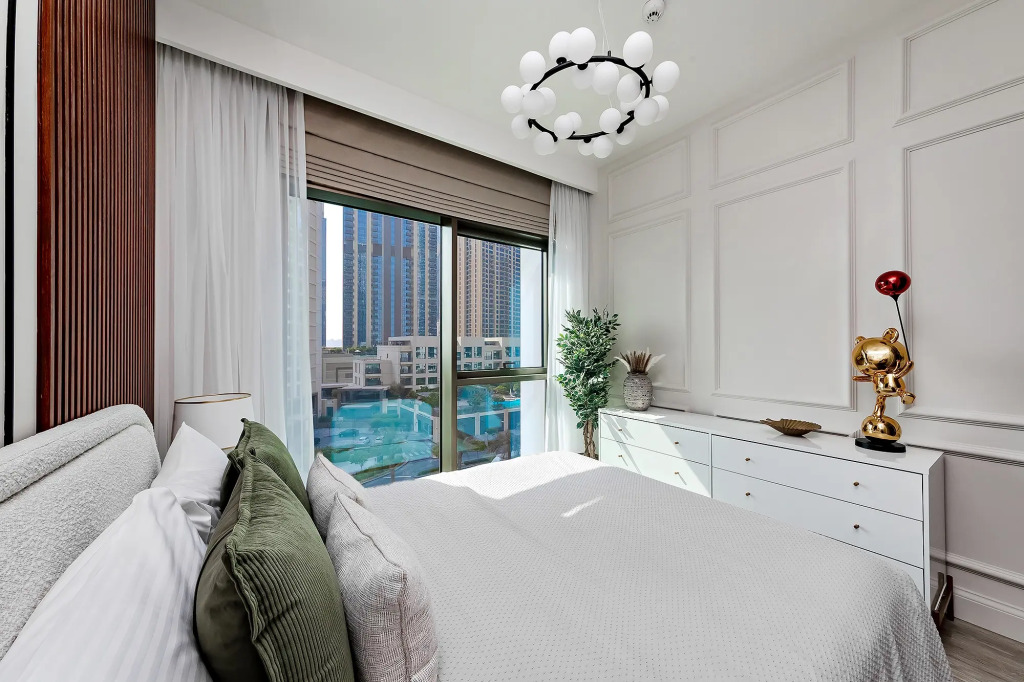 Апартаменты Уютные 1br в Creek Harbour
