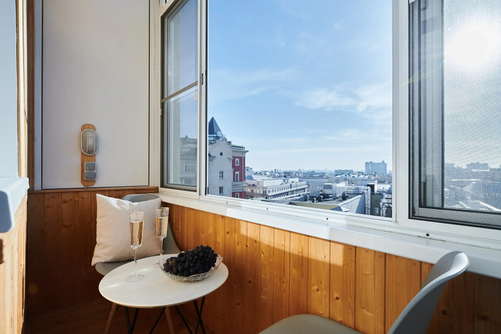 Квартира GM Apartments Трёхкомнатная с видом на Тверскую