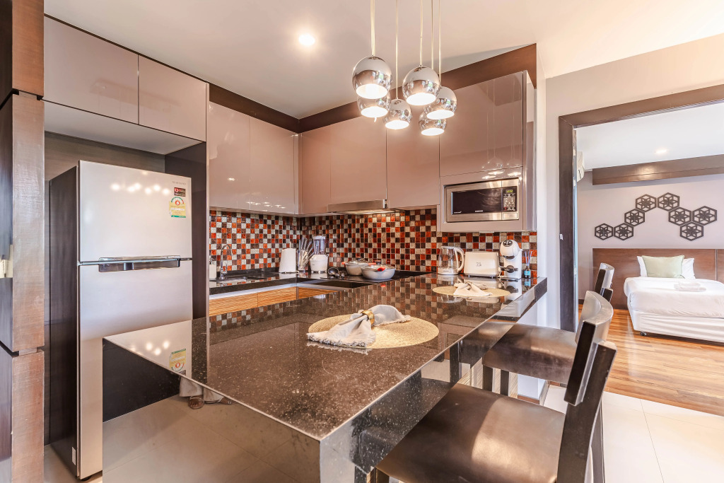 Апартаменты Majestic 2BR Residence with garden view in Regent