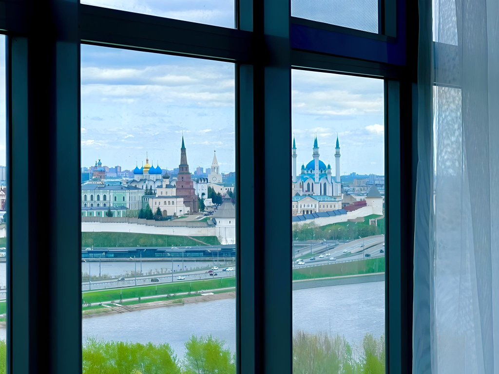 Квартира Видовая на Кремль, Первая Береговая в Центре у Метро