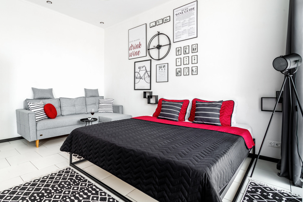 Квартира Студия с Дизайнерским Ремонтом Вид на Море от Home Group