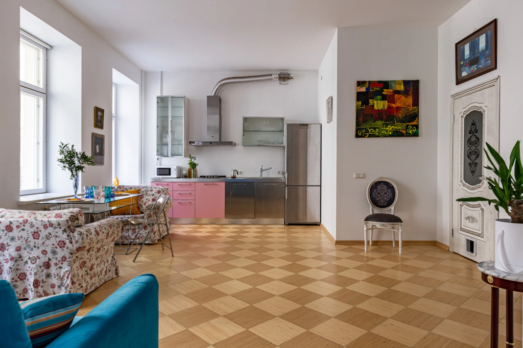Квартира Piter Apartments Аристократ в доходном доме на Петроградке