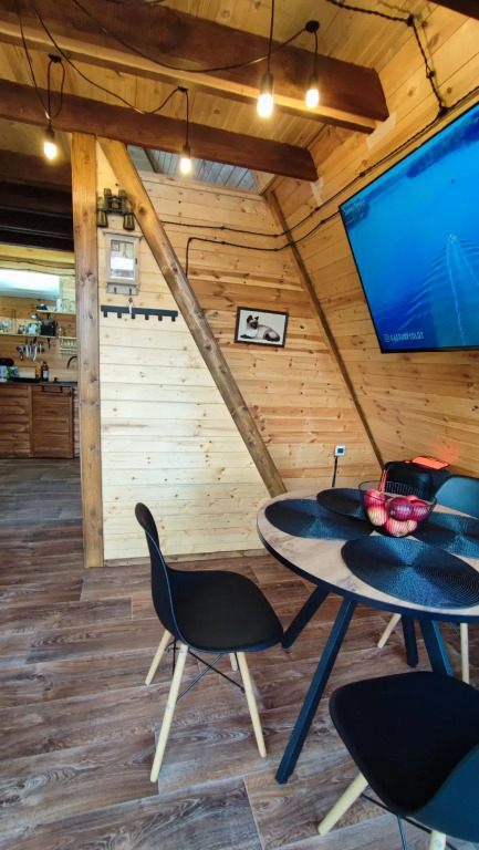 Шале A-Frame с Панорамным Видом на Волгу