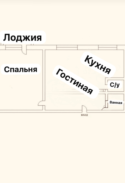 Апартаменты рядом с крупным торговым центром