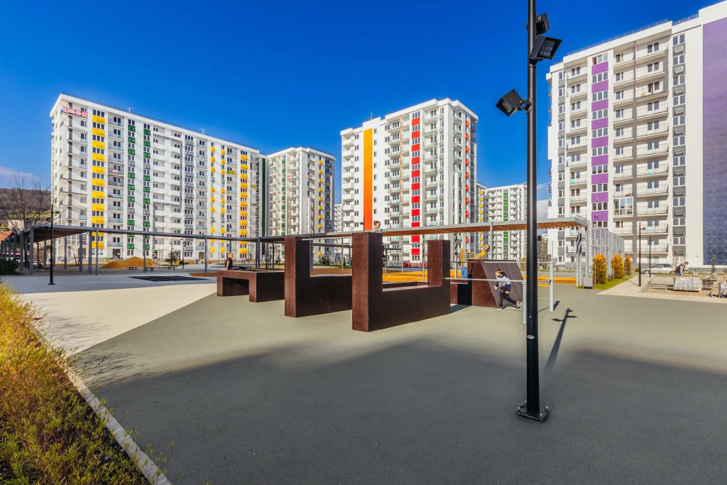 Квартира с Балконом Вид на Горы ДомМоря.рф (ЖК Фрукты Апельсин 7041)