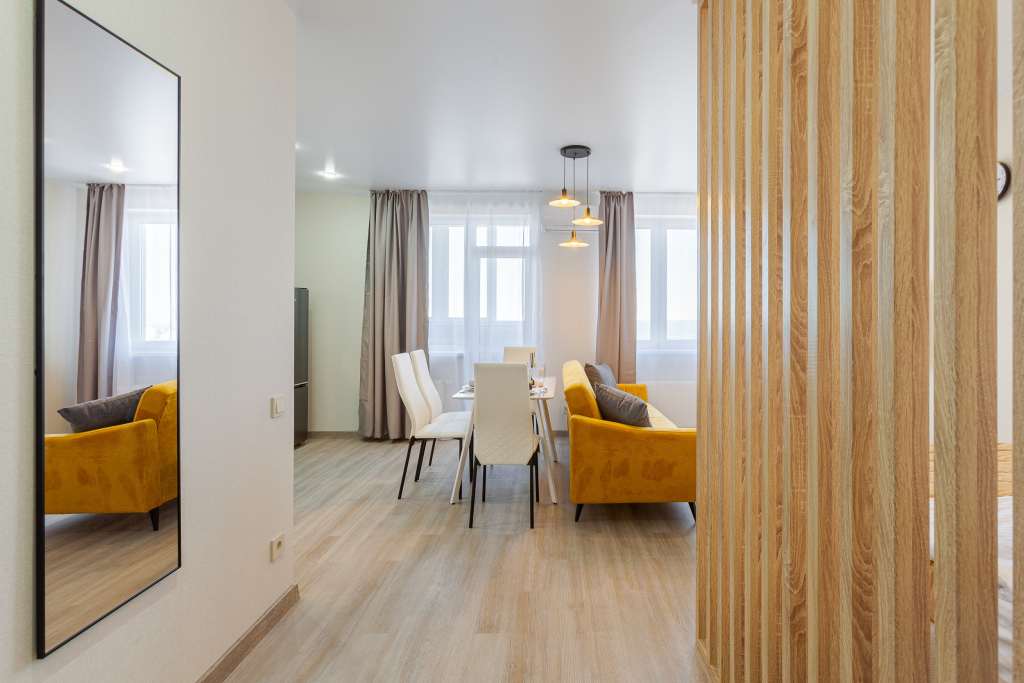 Апартаменты RentPlaza в ЖК Логика Люкс с видом на город