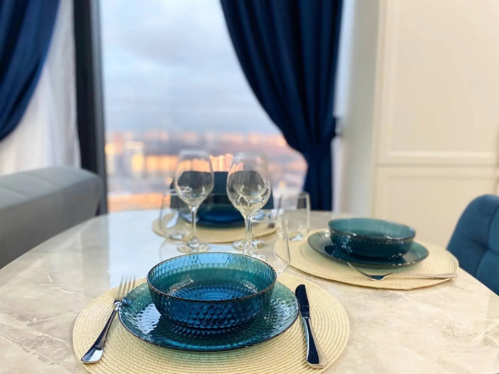 Квартира KatrinRent Suite view c Панорамными Окнами на 29 Этаже