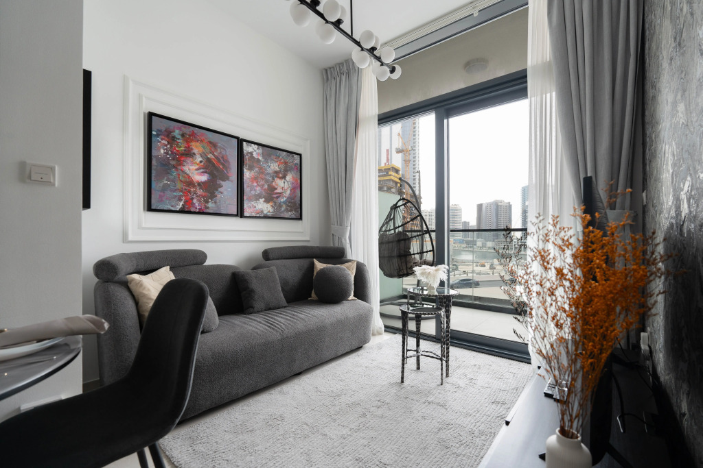 Апартаменты Keyrock Modern 1BR in Zada Pool & View