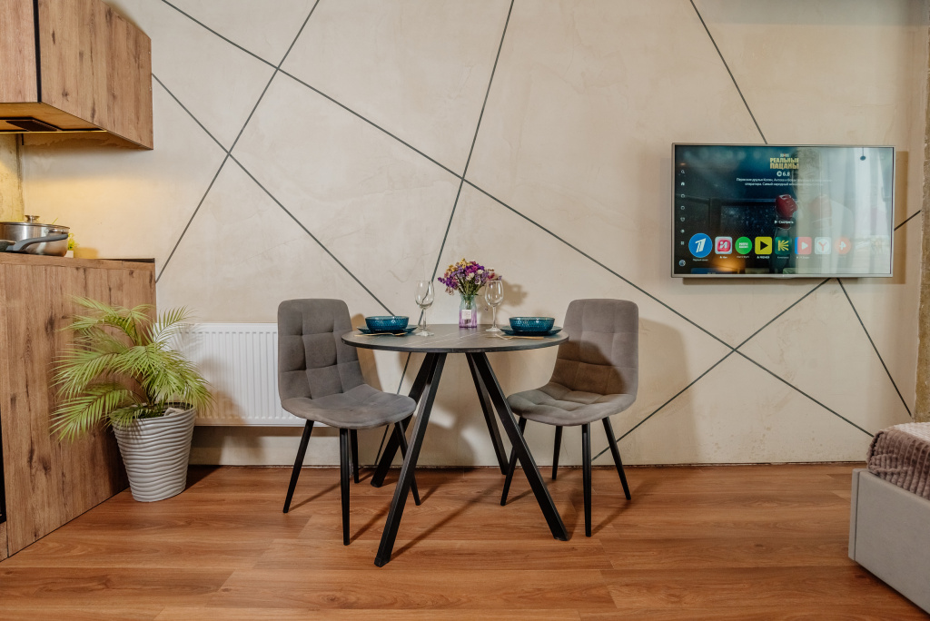 Квартира Loft Studio 25 этаж с дизайнерским ремонтом на 4 гостя