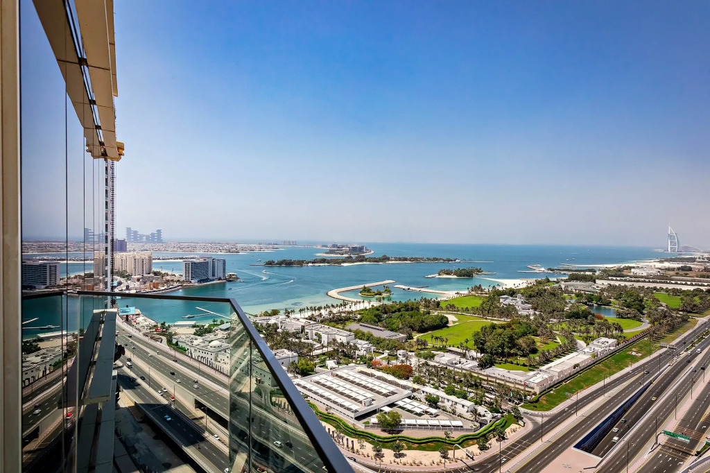 Апартаменты Потрясающие 2BR Palm View in JBR