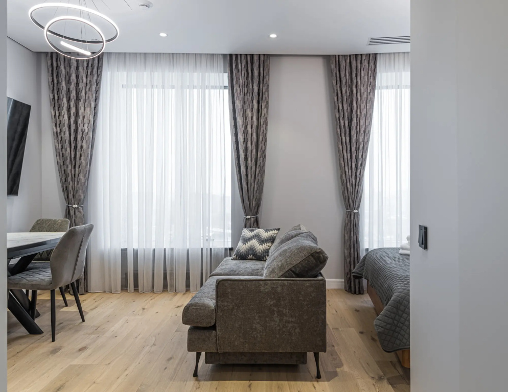 Апартаменты Flat Inn  в ЖК дом "Чкалов" 15 этаж на Курском Вокзале
