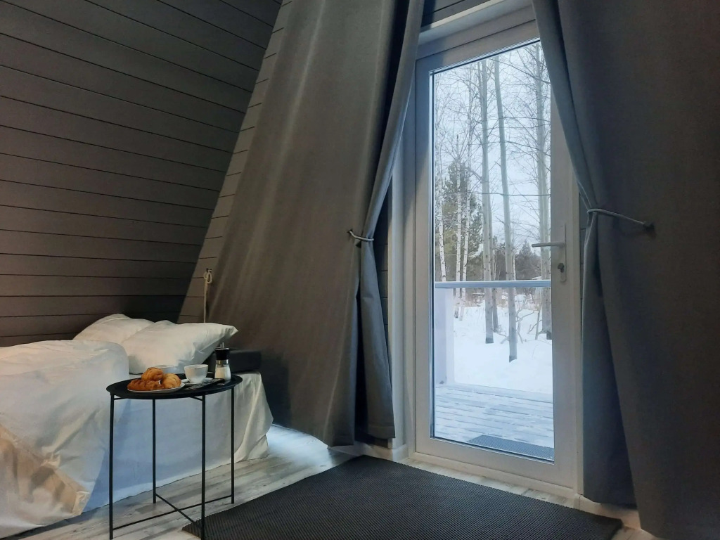 Гостевой дом уютный A-frame Свобода леса