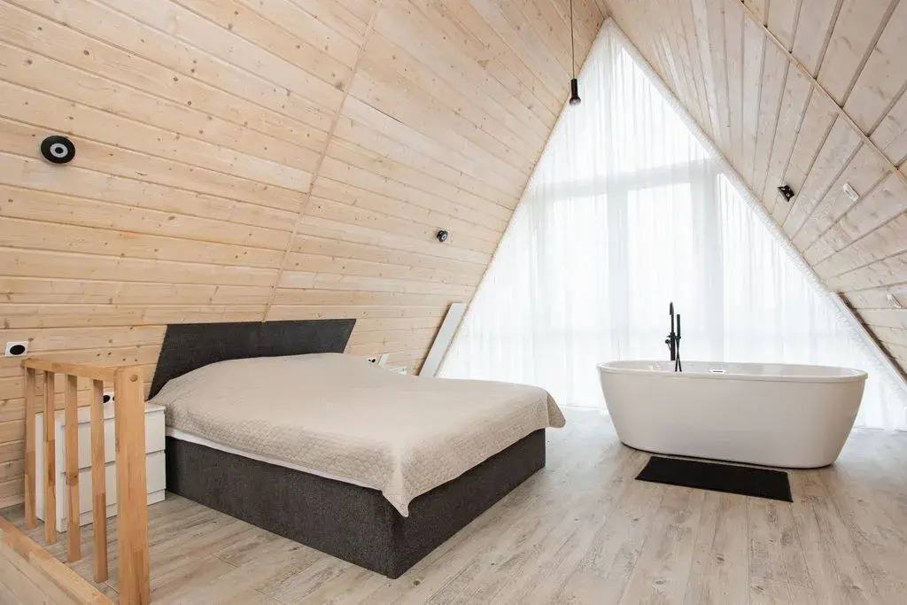 Частный дом А-Фрейм 120 м²