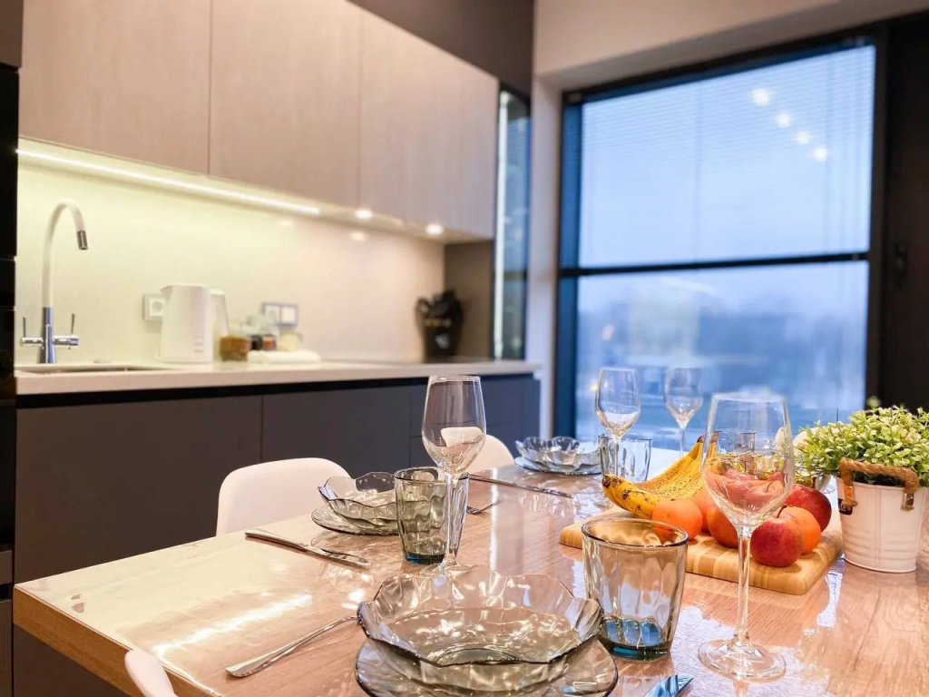 Квартира KatrinRent Business Family Suite с Панорамными Окнами