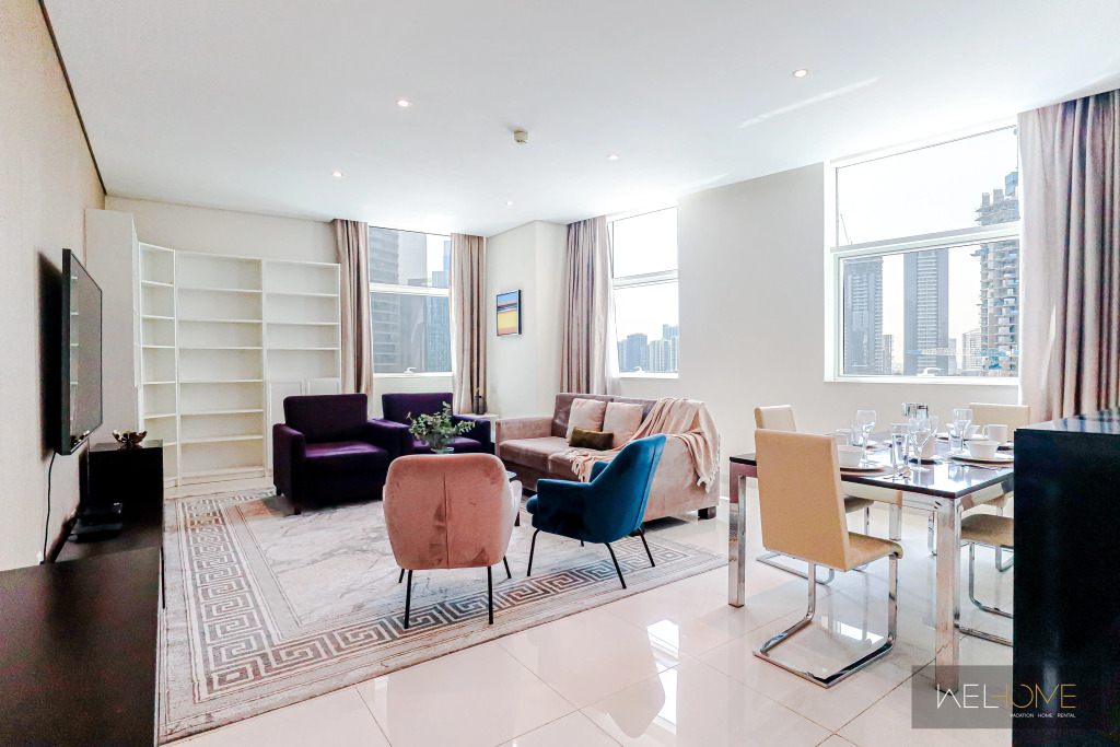 Апартаменты WelHome - Luxury Living in Business Bay 2BR + Maid's Room