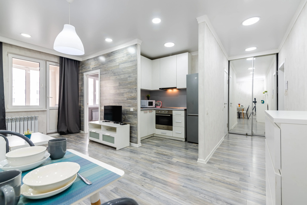 Апартаменты Meridian Apartments Мукагали Макатаева 131 Корпус 6 115