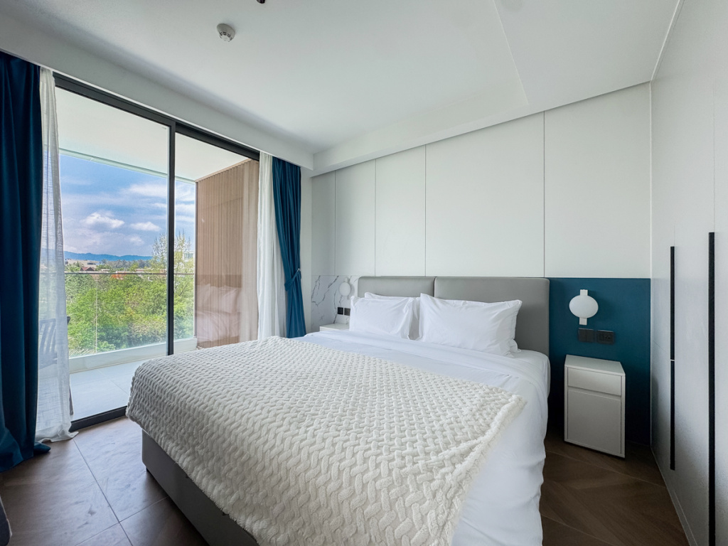 Квартира Bright 1BR Kora 200m to Beach Resort Pools & Gym