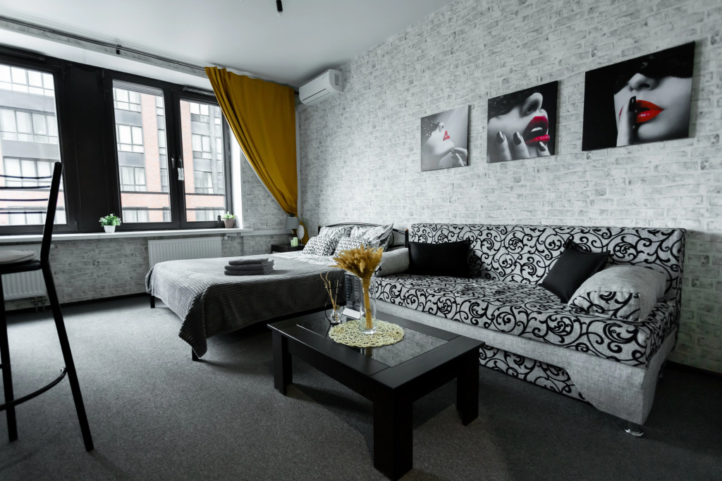 Апартаменты Lalapart Sunny Loft просторная студия в ЖК Савеловский Сити