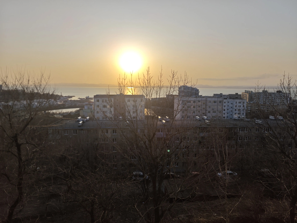 Квартира Комфортная однокомнатная с видом на море и красивые закаты