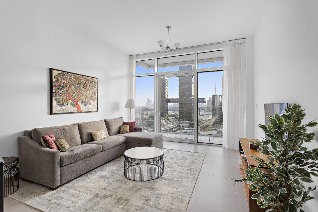Апартаменты WelHome - Luxurious and Breathtaking Views 1BR in Za'abeel