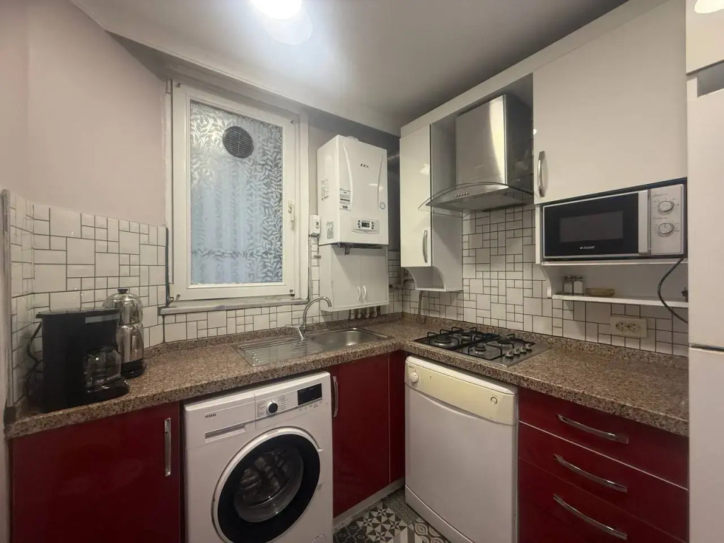 Апартаменты 2BR Apt 3 AC Balcony 5 Min to Metro