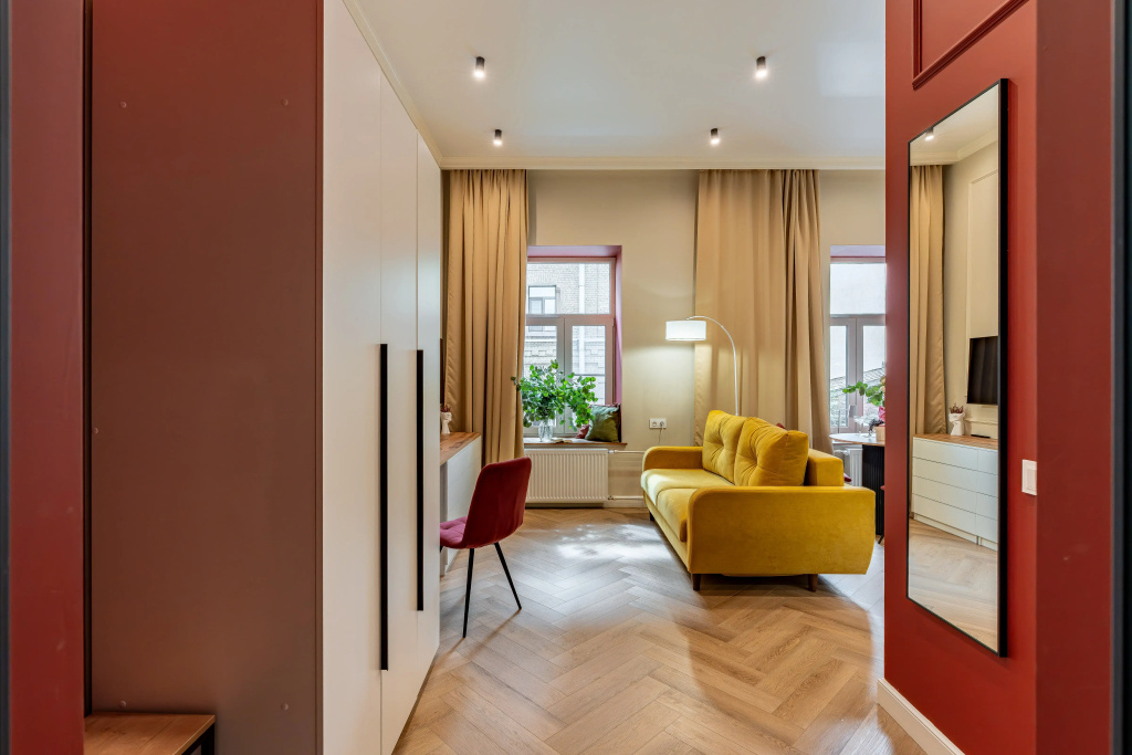 Апартаменты c 1 комнатой в Old flat